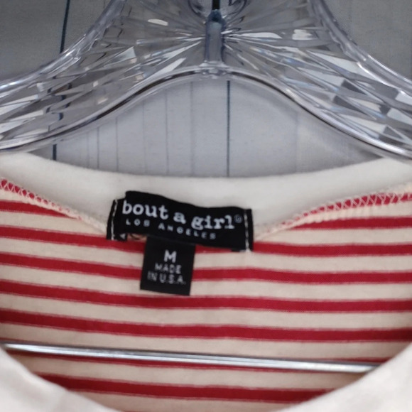 About A Girl striped crop top - Picture 6 of 9